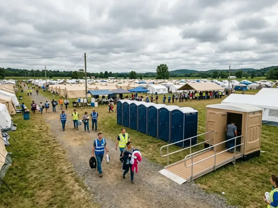 disaster-relief-camp-restrooms-010 — frequently asked questions, Dumpster & Portable Bathrooms Rental in Mount Pleasant, IA